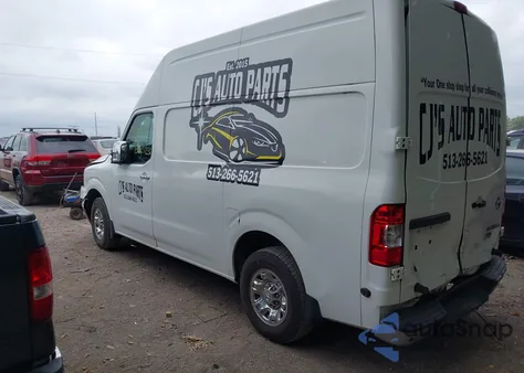 2015 Nissan Nv Cargo Nv3500 Hd Sl V8 from USA, damaged, VIN 1N6AF0LY0FN809267